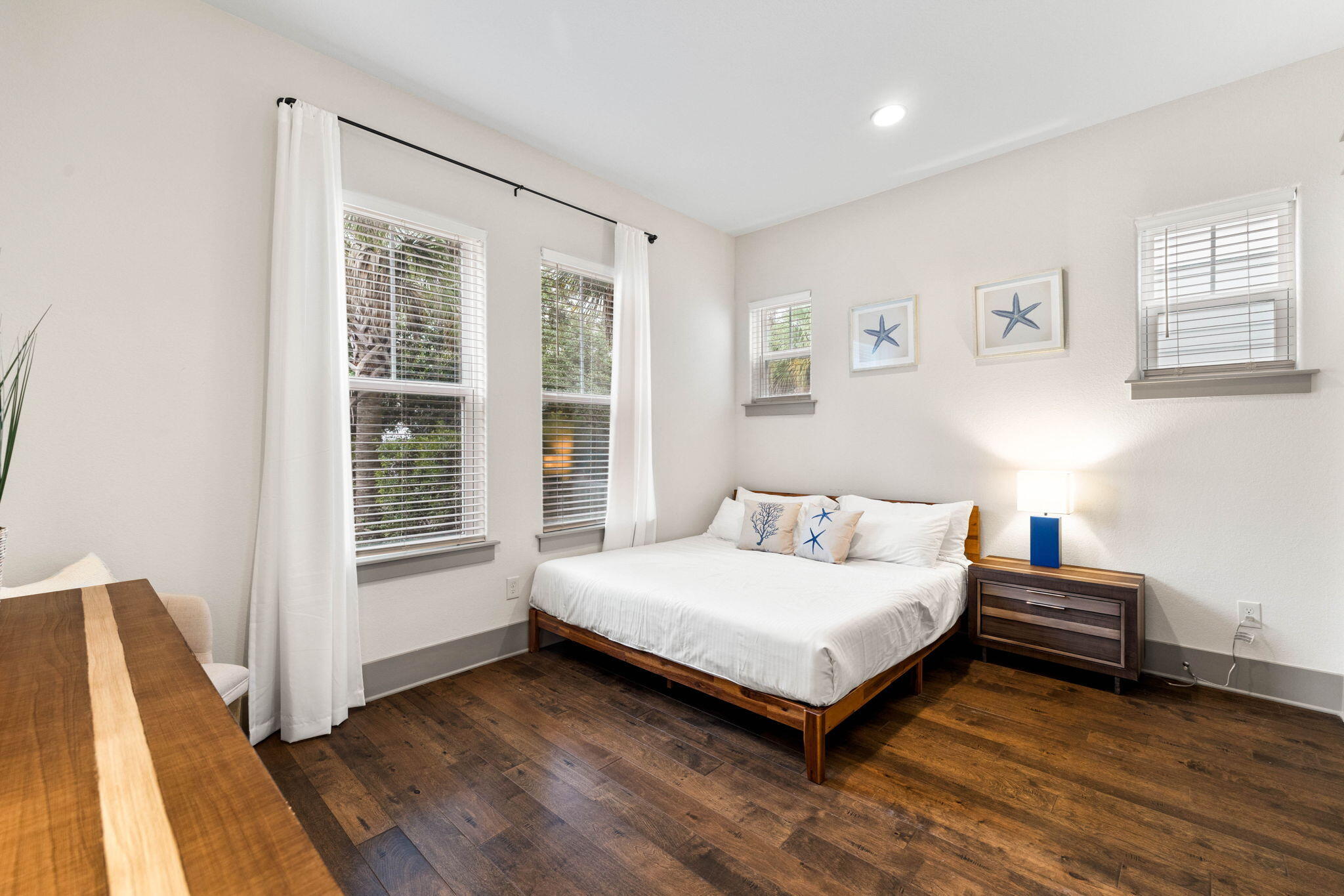 267 Gulfview Circle Santa Rosa Beach, FL 32459 - Photo 18 of 46 a bedroom with a bed and a window