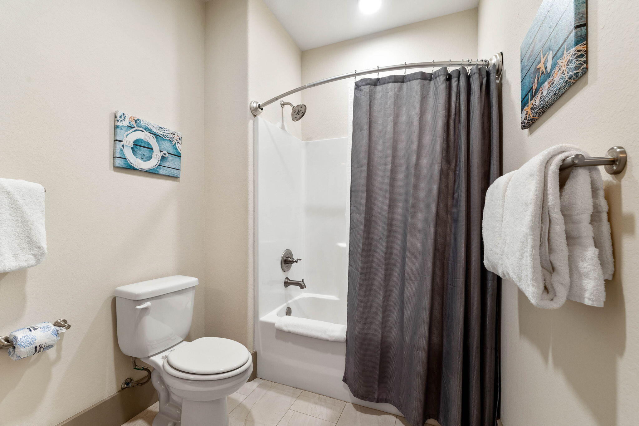267 Gulfview Circle Santa Rosa Beach, FL 32459 - Photo 24 of 46 a bathroom with a shower and a toilet