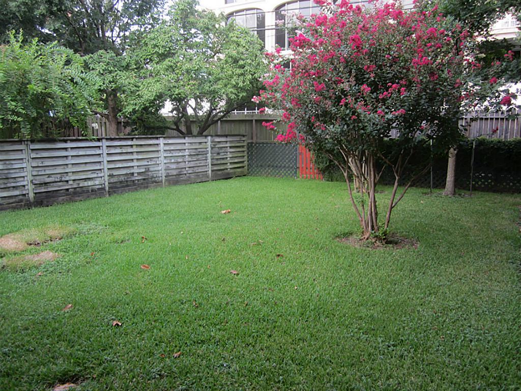 2014 Timber Lane Houston, TX 77027 - Photo 3 of 7 a view of a backyard