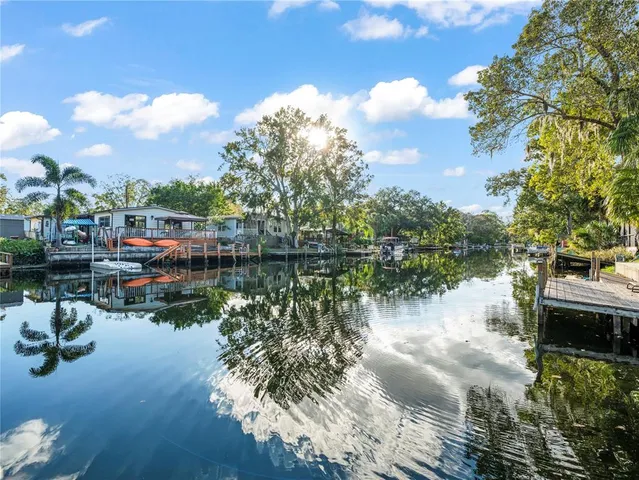a front view of house with yard and seating area