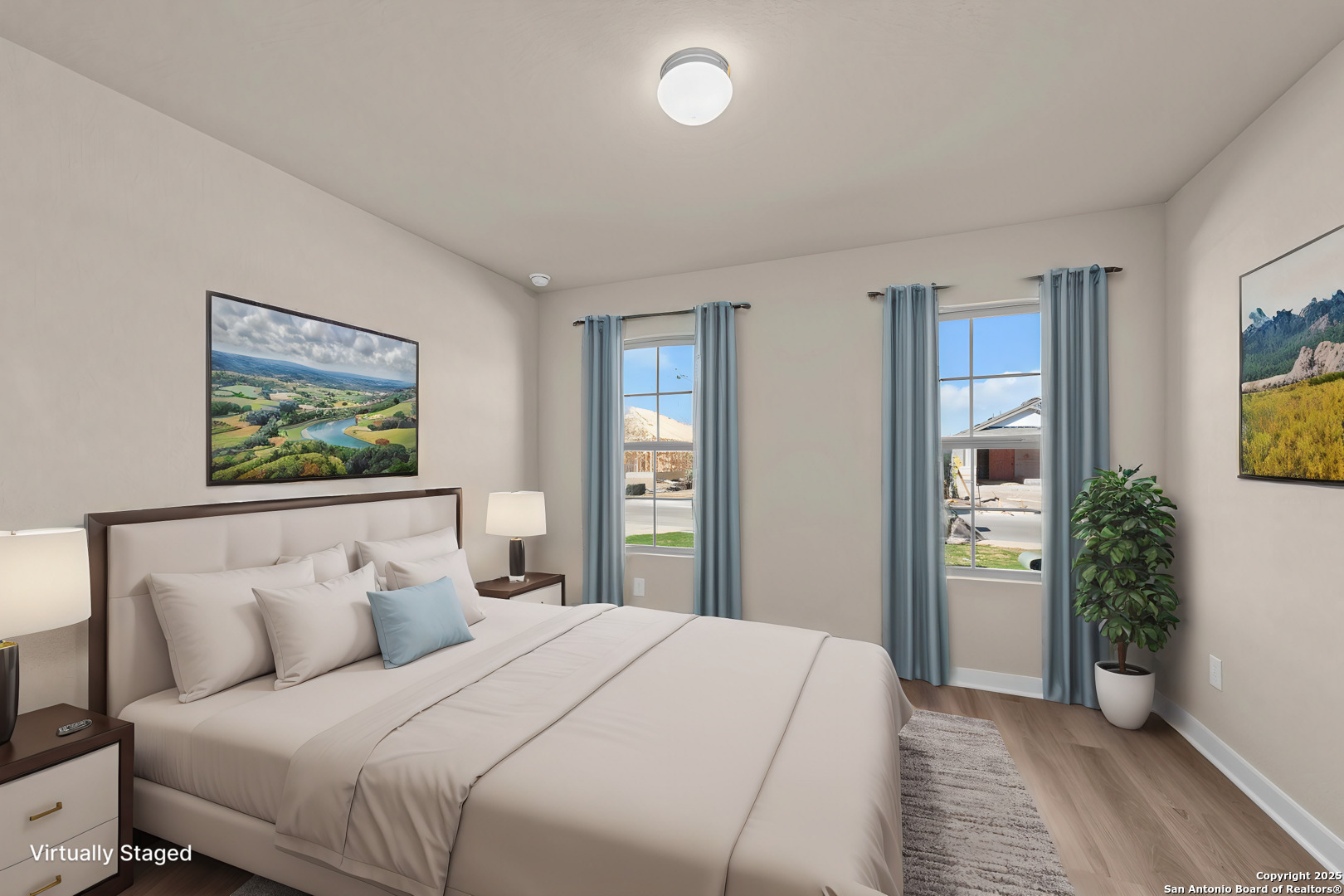 1177 Limestone Ridge Seguin, TX 78155 - Photo 9 of 40 a bedroom with bed and window