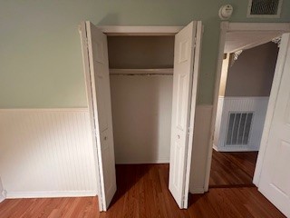 17407 Ranch Country Road Hockley, TX 77447 - Photo 12 of 14 a view of walk in closet with wooden floor