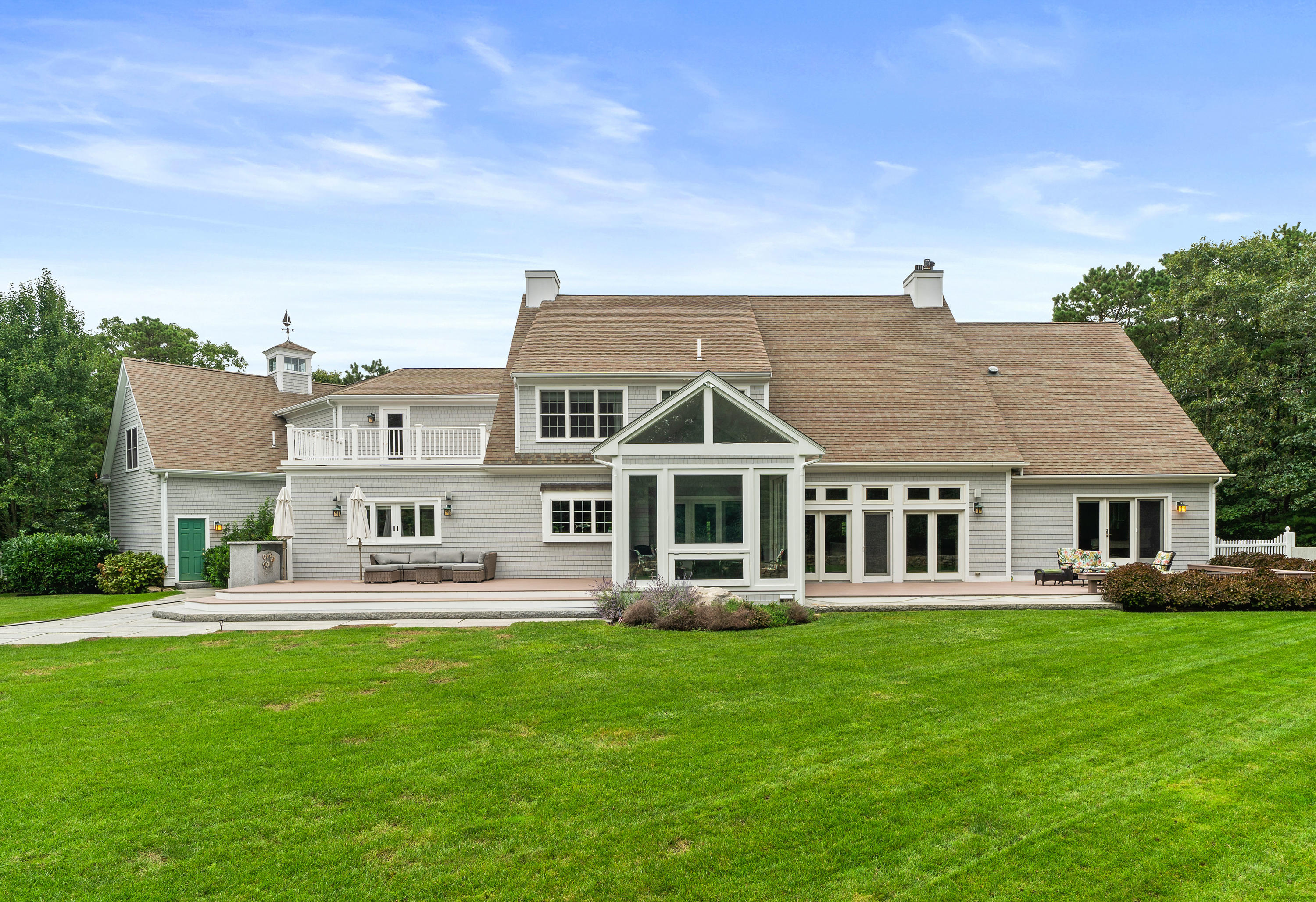 87 Seapuit Road Osterville, MA 02655 - Photo 35 of 39 a house view with a garden space