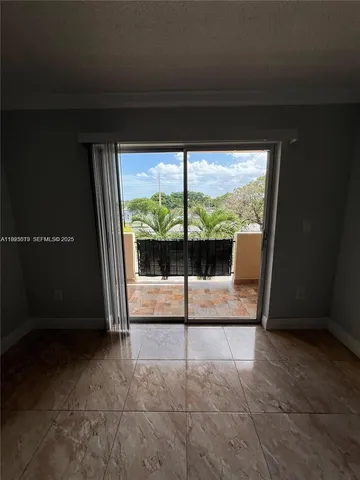 a view of small space with racks on the wall