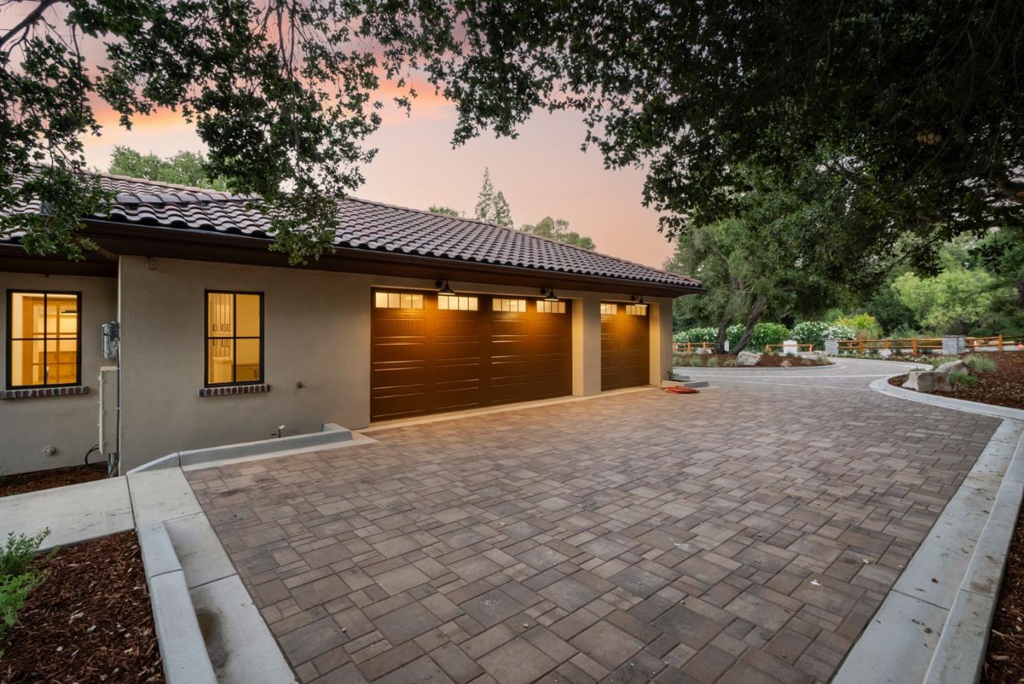 18521 Vessing Road Saratoga, CA 95070 - Photo 27 of 36 a view of a house with a backyard