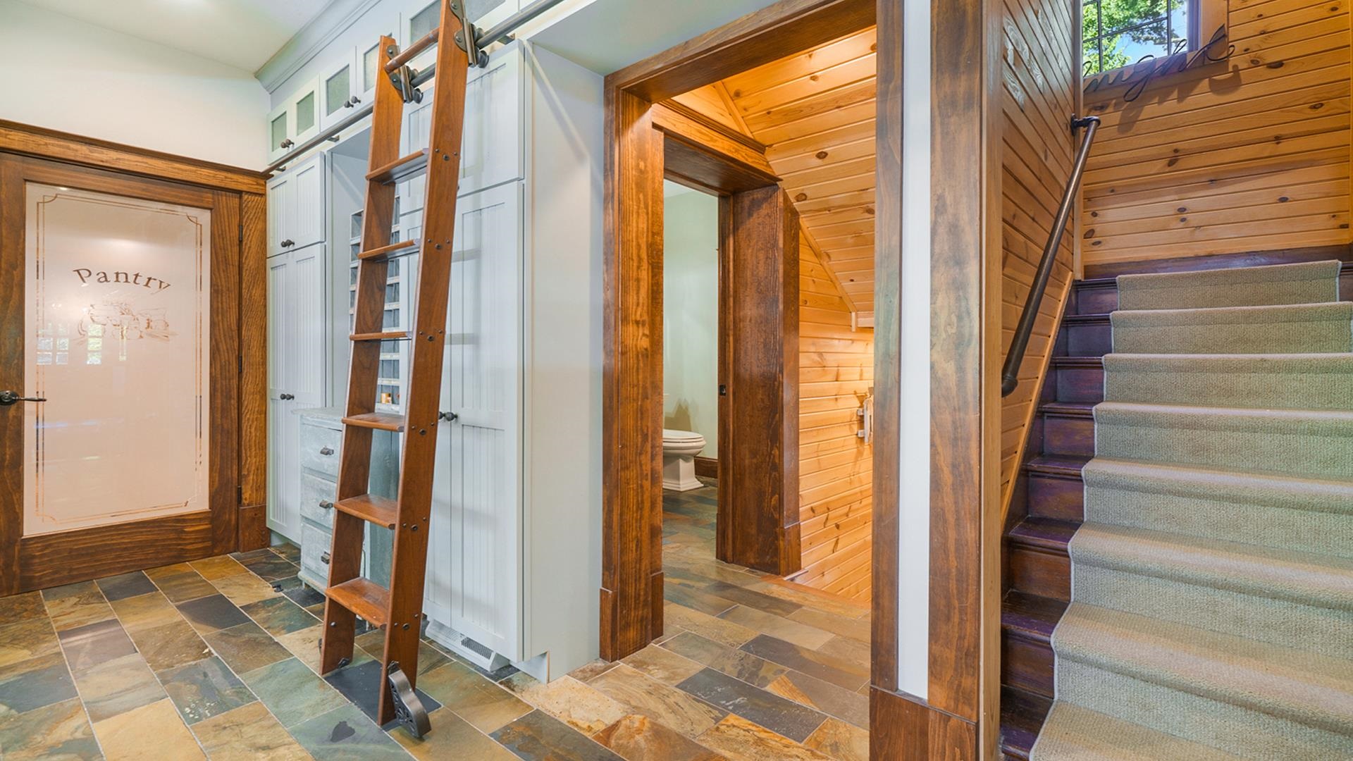 409 North State Street Franklin Grove, IL 61031 - Photo 27 of 98 a view of an entryway with staircase
