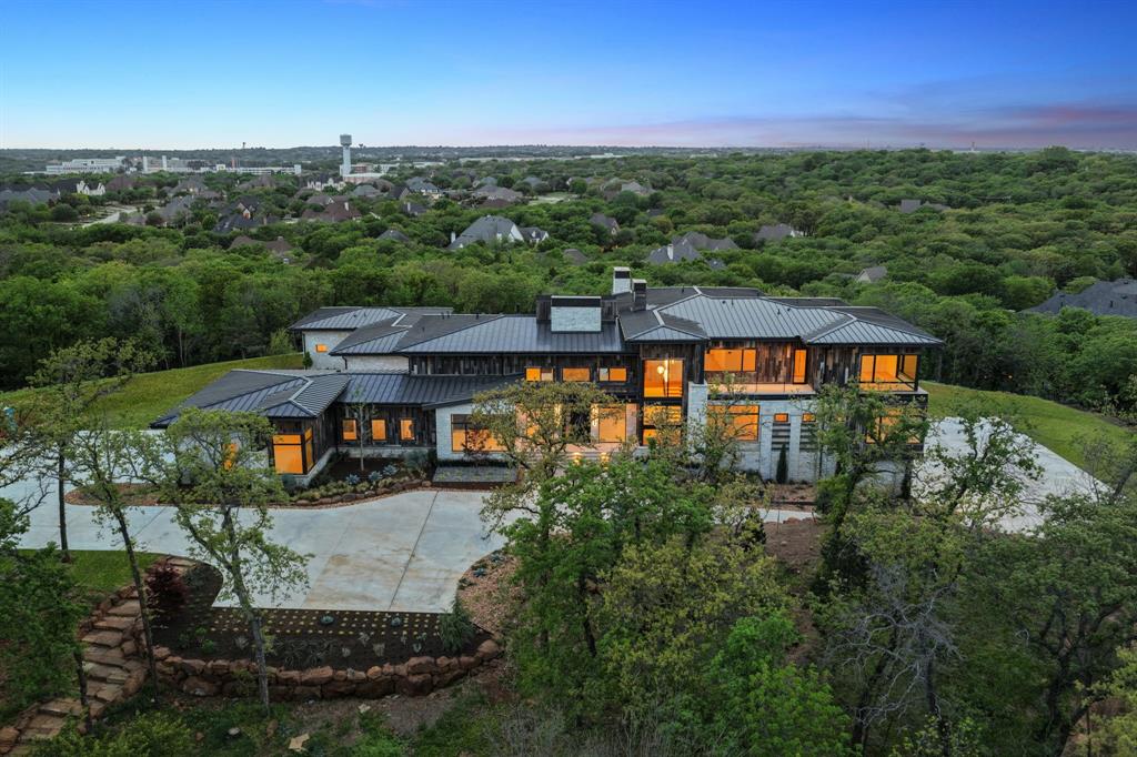545 West Bob Jones Road Southlake, TX 76092 - Photo 2 of 40 an aerial view of house with yard