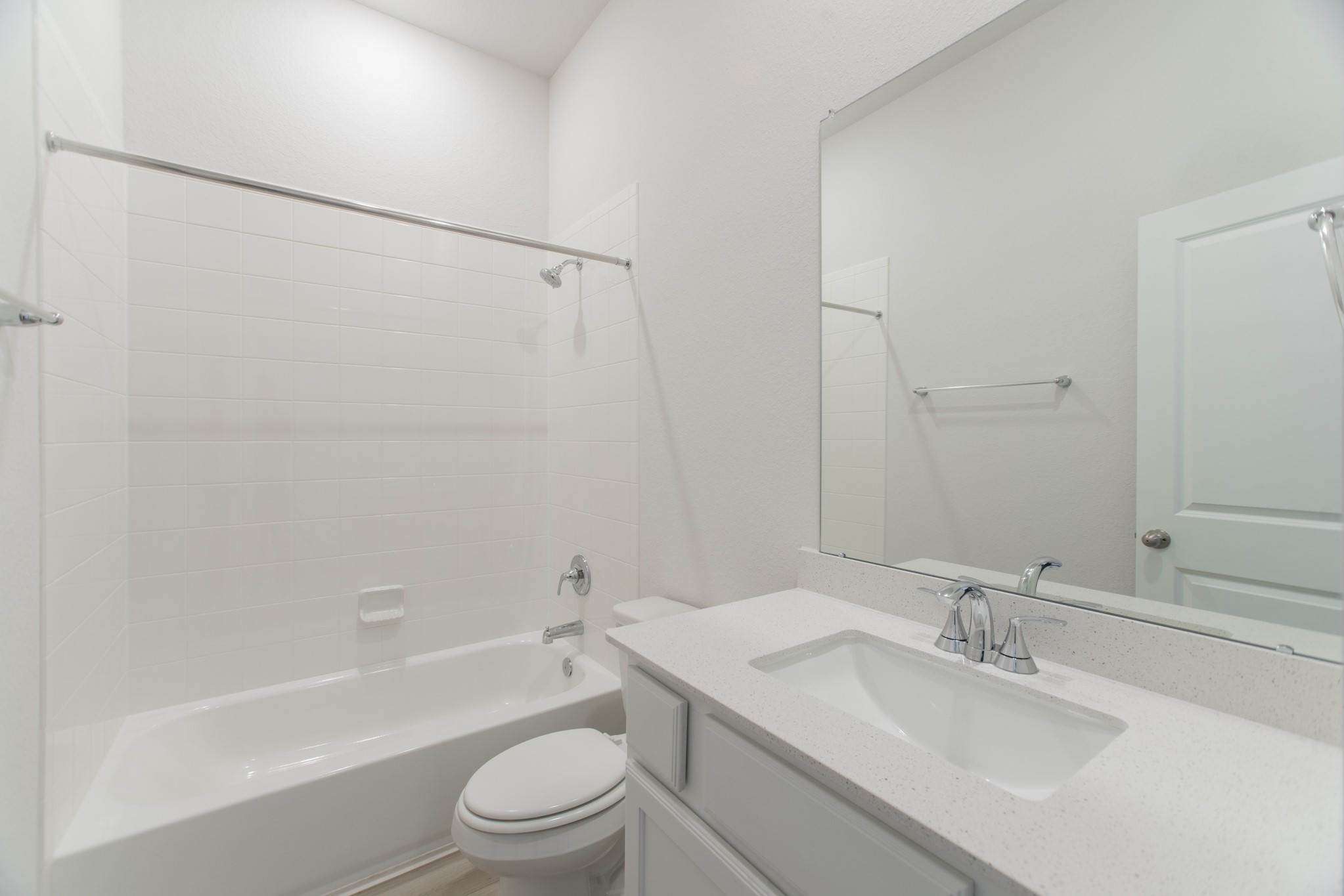 17138 Crimson Crest Drive Conroe, TX 77302 - Photo 28 of 50 a bathroom with a sink toilet and shower