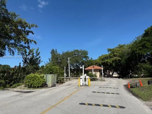 a view of outdoor space with trees
