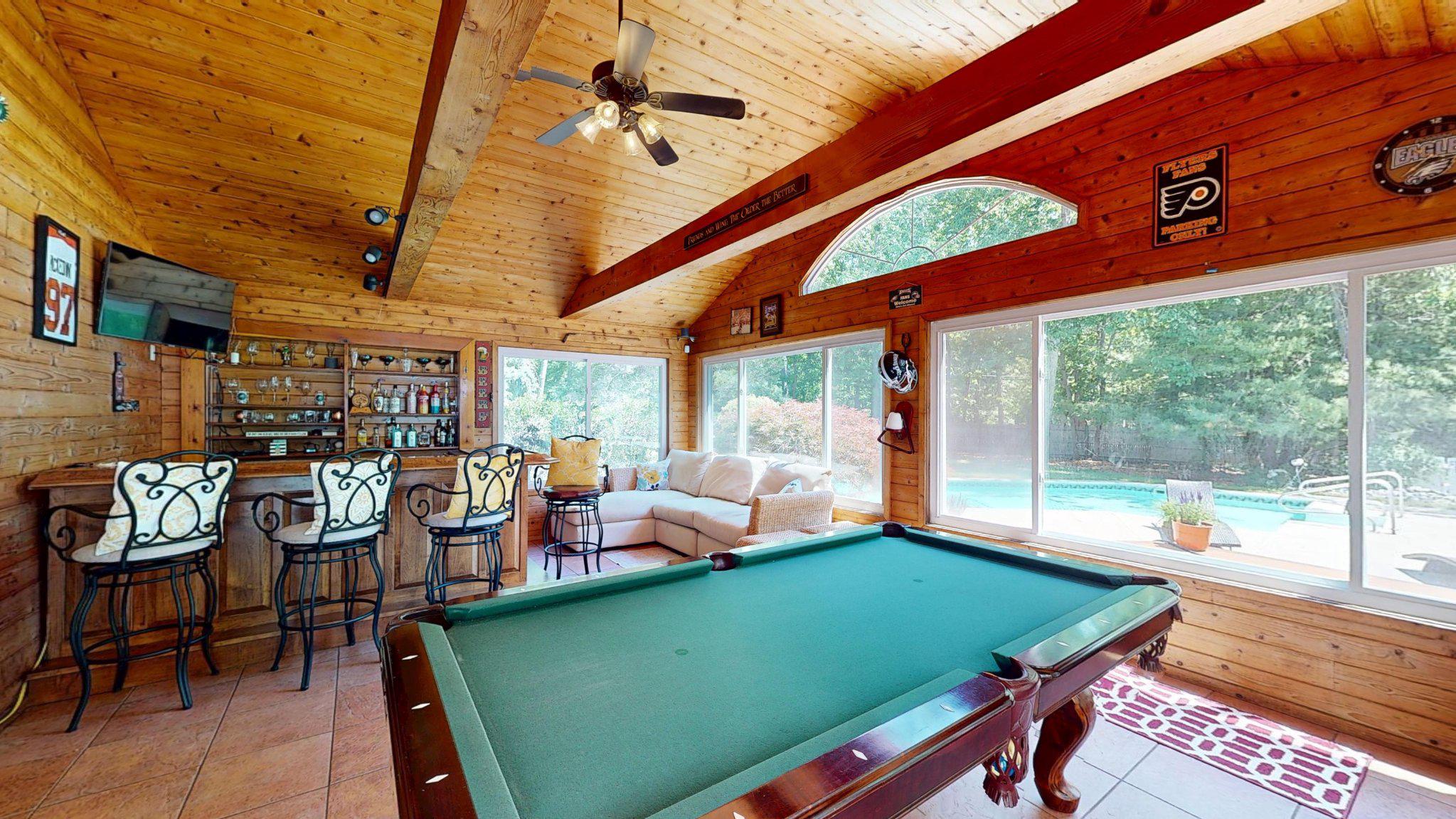 3 Colonial Court Medford, NJ 08055 - Photo 36 of 89 Inviting game room with pool table.
