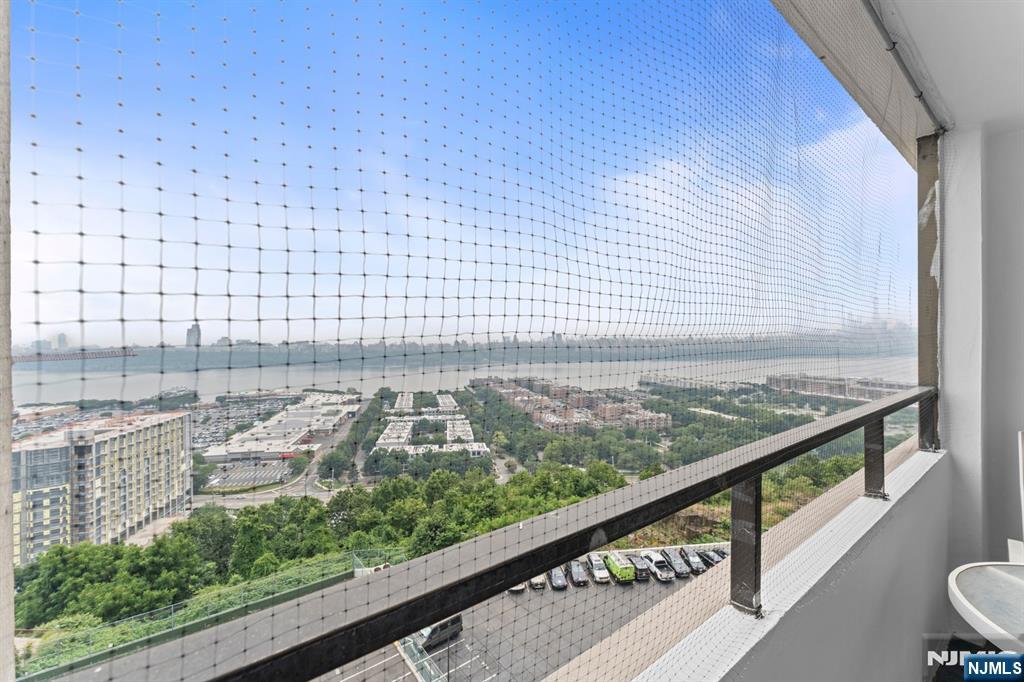 250 Gorge Road, Unit 14J Cliffside Park, NJ 07010 - Photo 23 of 45 a view of city from a balcony