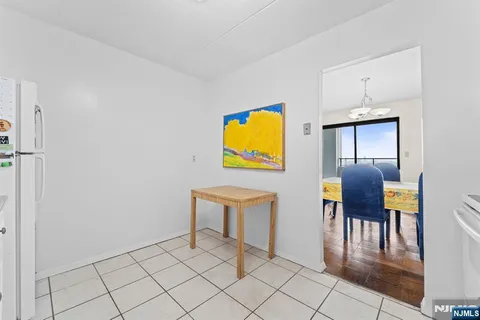 a workspace with furniture and wooden floor