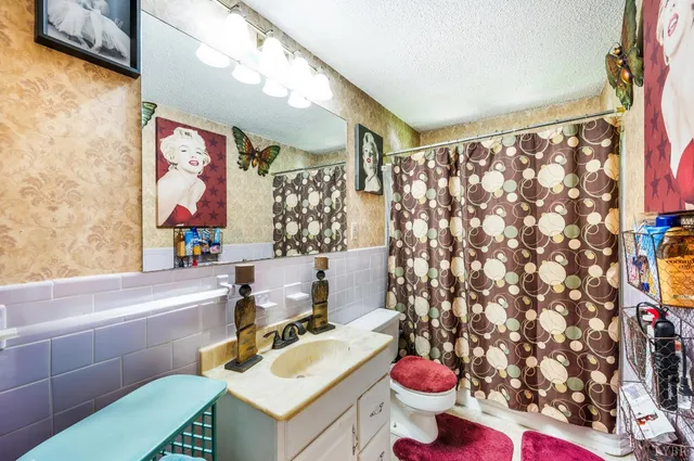 a bedroom with natural light