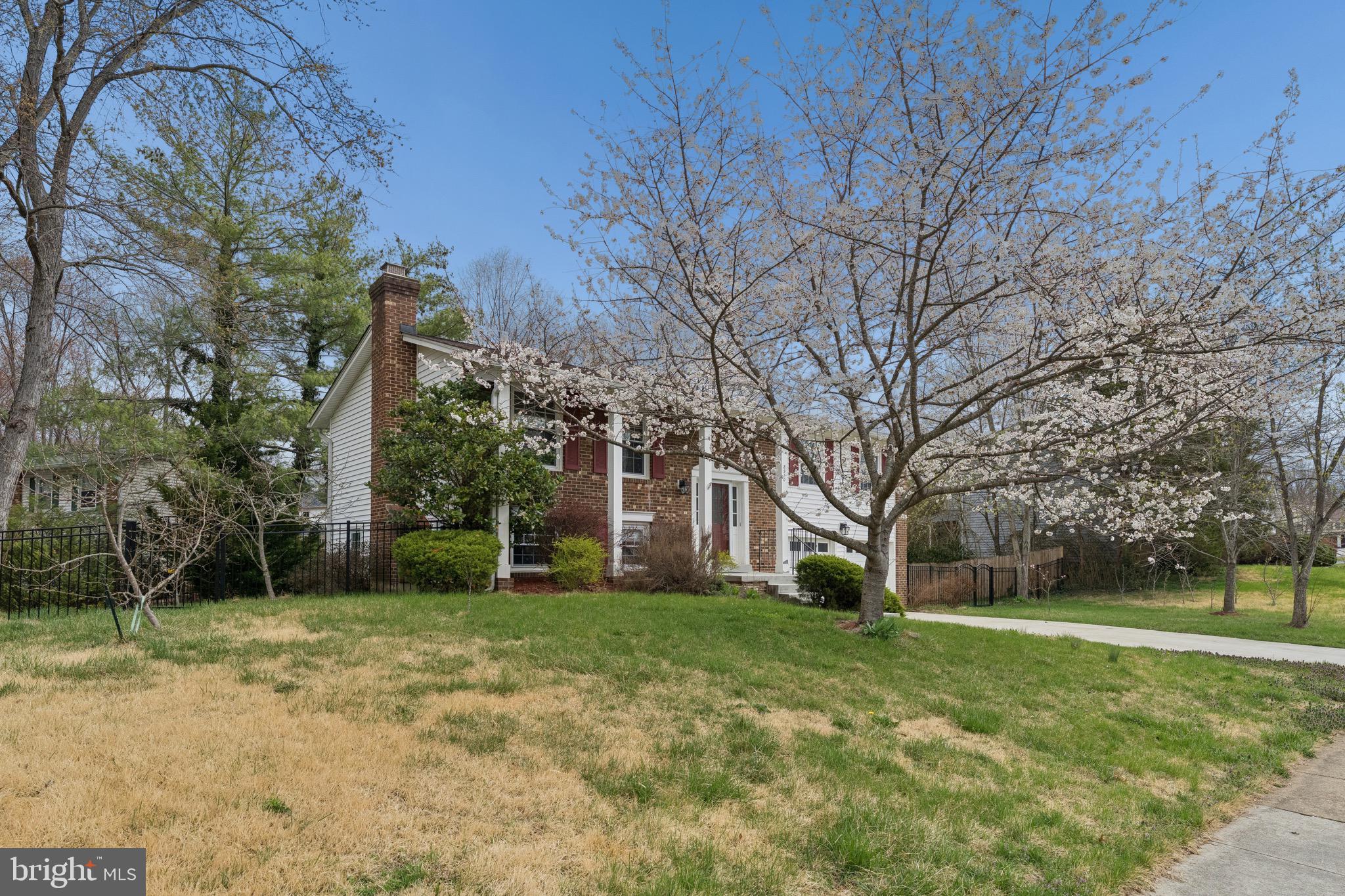 8910 Spur Road Springfield, VA 22153 - Photo 3 of 45 a view of a house with yard and a tree
