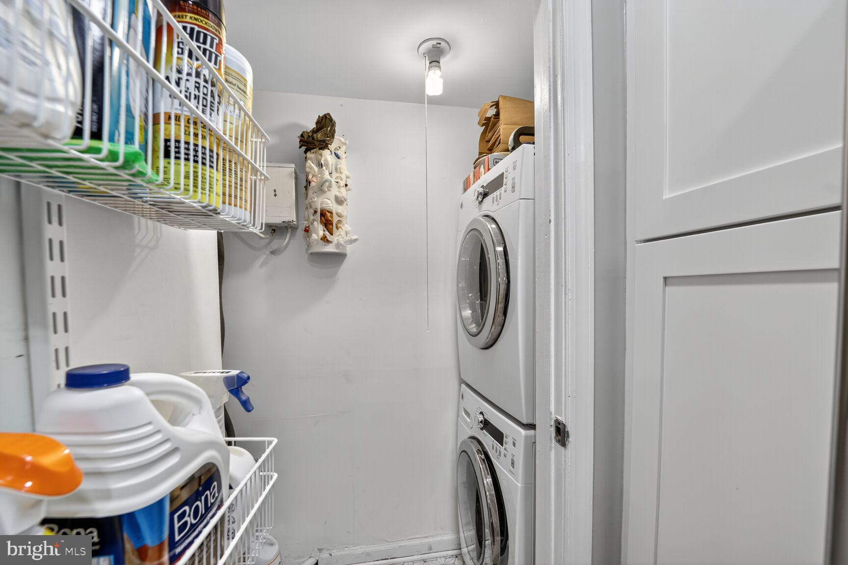 4519 28th Road South, Unit A Arlington, VA 22206 - Photo 16 of 33 a bathroom with a sink mirror vanity and toilet