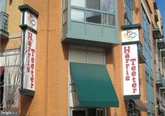 a front view of a building