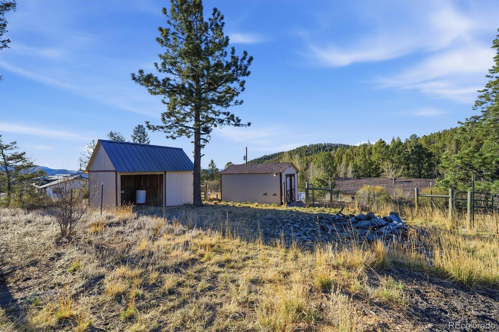 33799 Warren Road Pine, CO 80470 - Photo 21 of 50 a view of a lake with a house in the background
