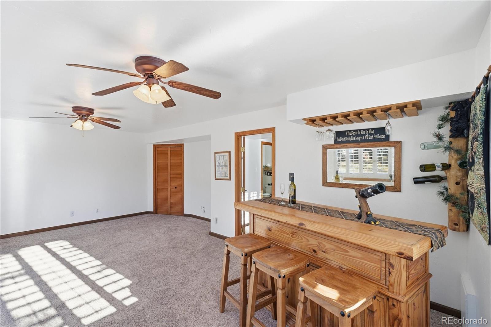 33799 Warren Road Pine, CO 80470 - Photo 30 of 50 a view of a room with gym equipment