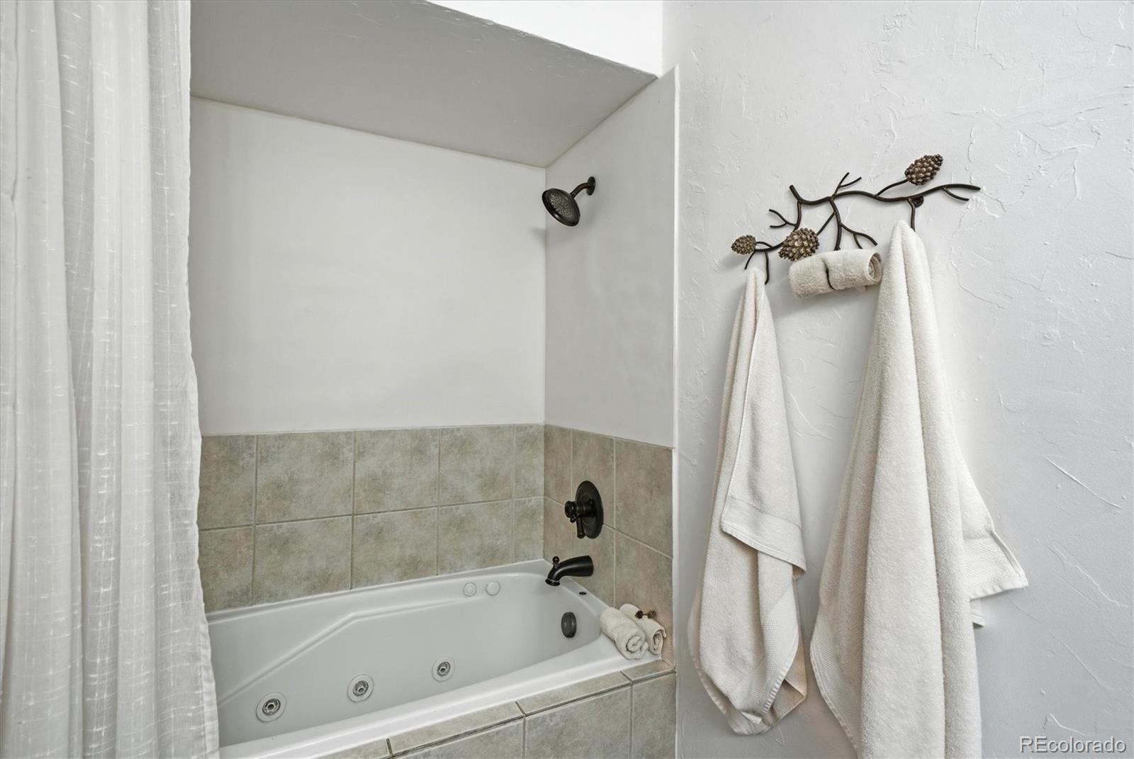 33799 Warren Road Pine, CO 80470 - Photo 36 of 50 a bathroom with a tub
