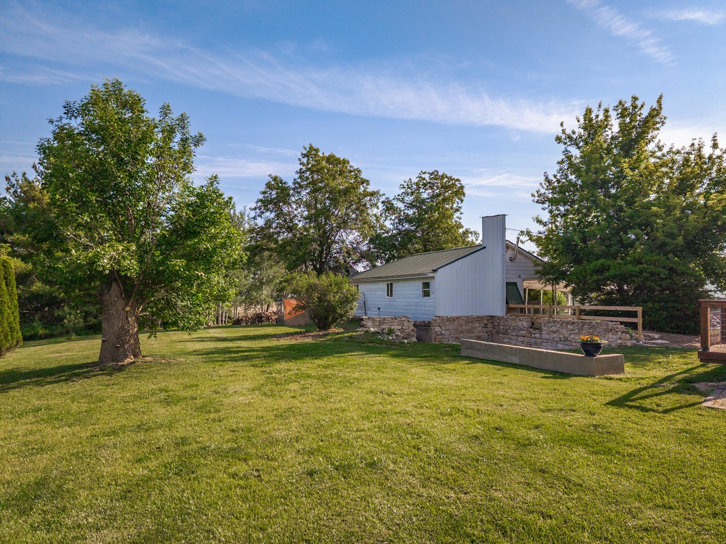 22037 East 2600 N Road Odell, IL 60460 - Photo 58 of 59 a view of a house with a yard and a large tree