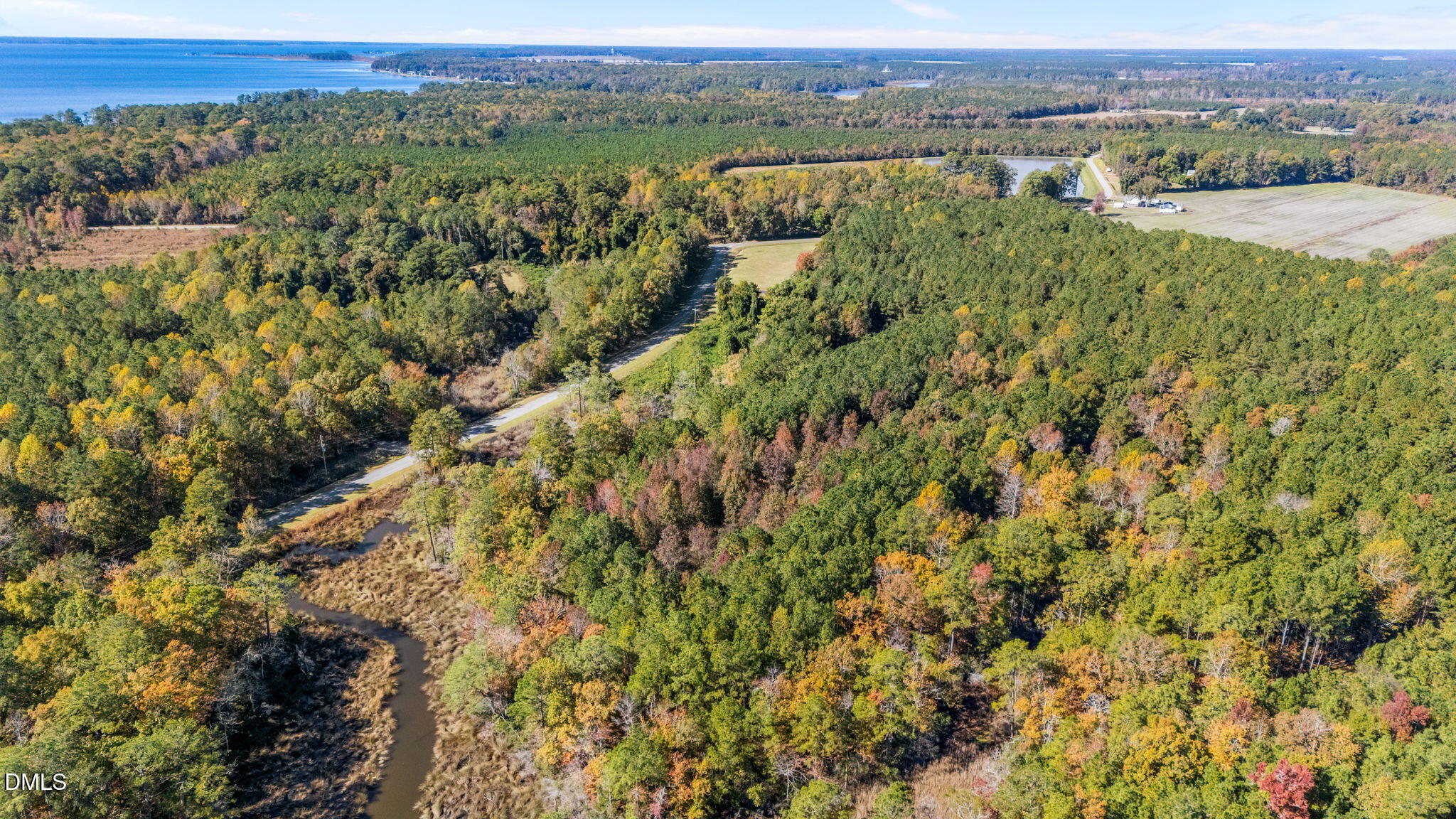 48 Tarpon Pointe Road Bath, NC 27808 - Photo 4 of 15 an aerial view of mountain with trees around