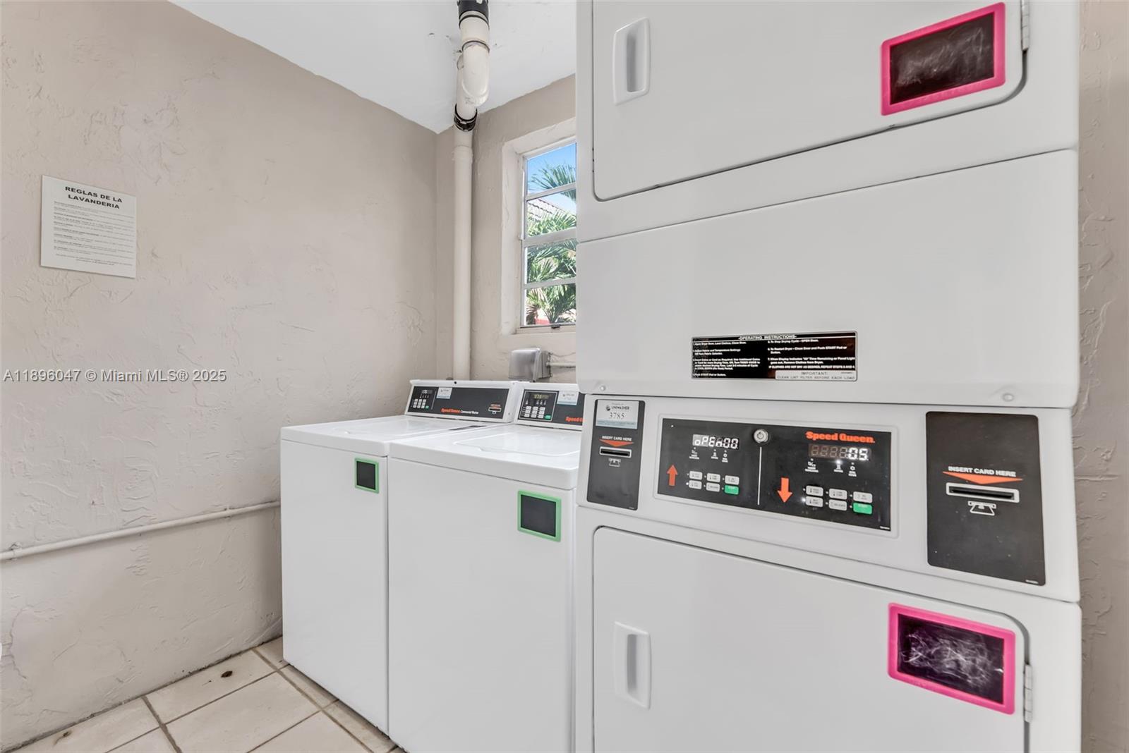 Hialeah Hialeah, FL 33012 - Photo 7 of 9 a view of washer and dryer with kitchen racks