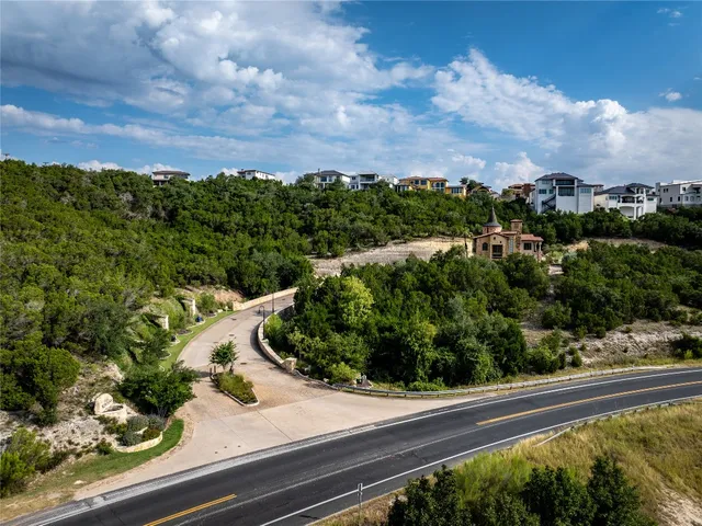 a view of a garden from a window