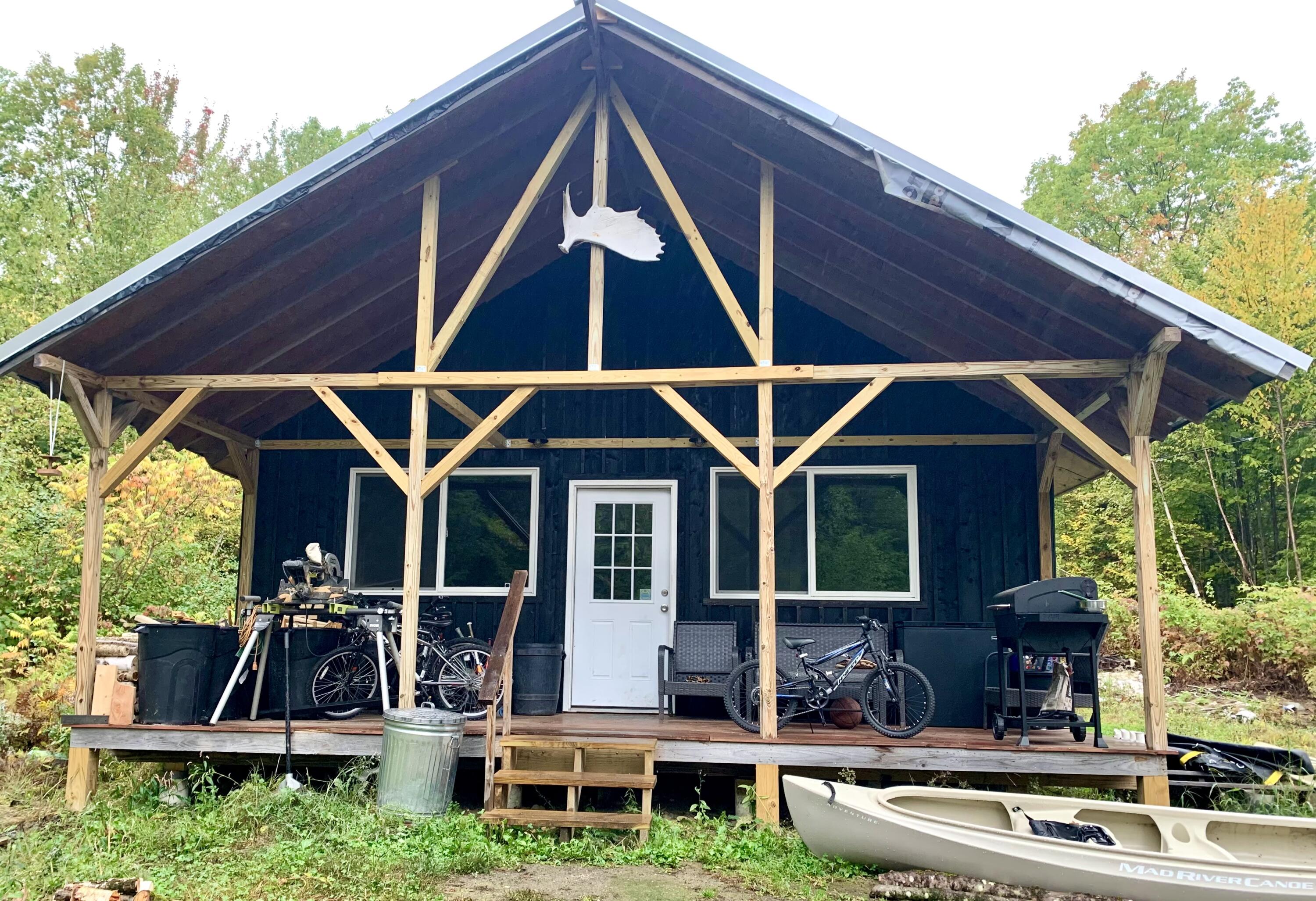 265 Mile Hill Road New Sharon, ME 04955 - Photo 2 of 20 Front porch