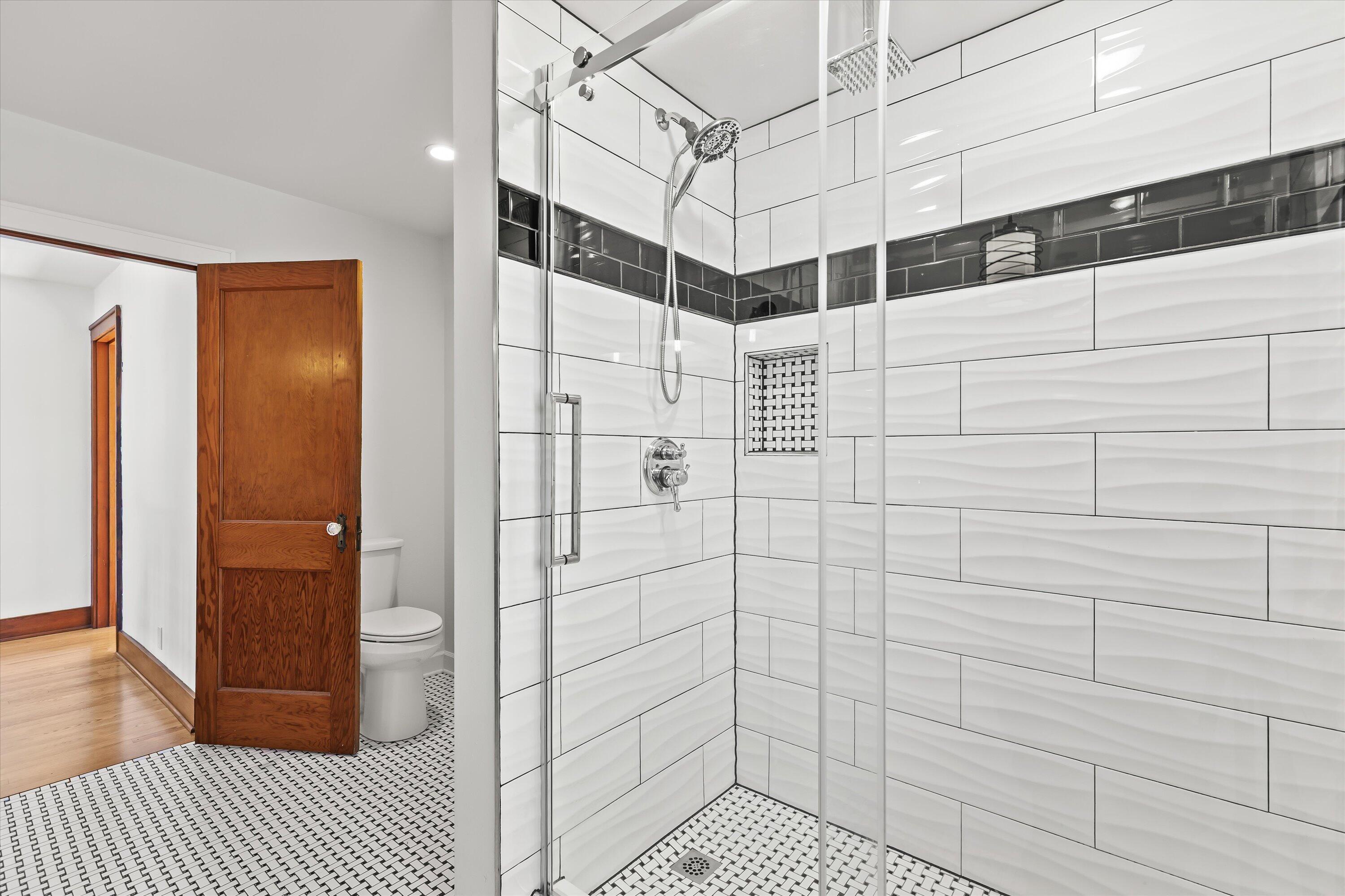 N7243 North Crystal Lake Road Beaver Dam, WI 53916 - Photo 20 of 46 Gorgeous Tile & Rainfall Shower!