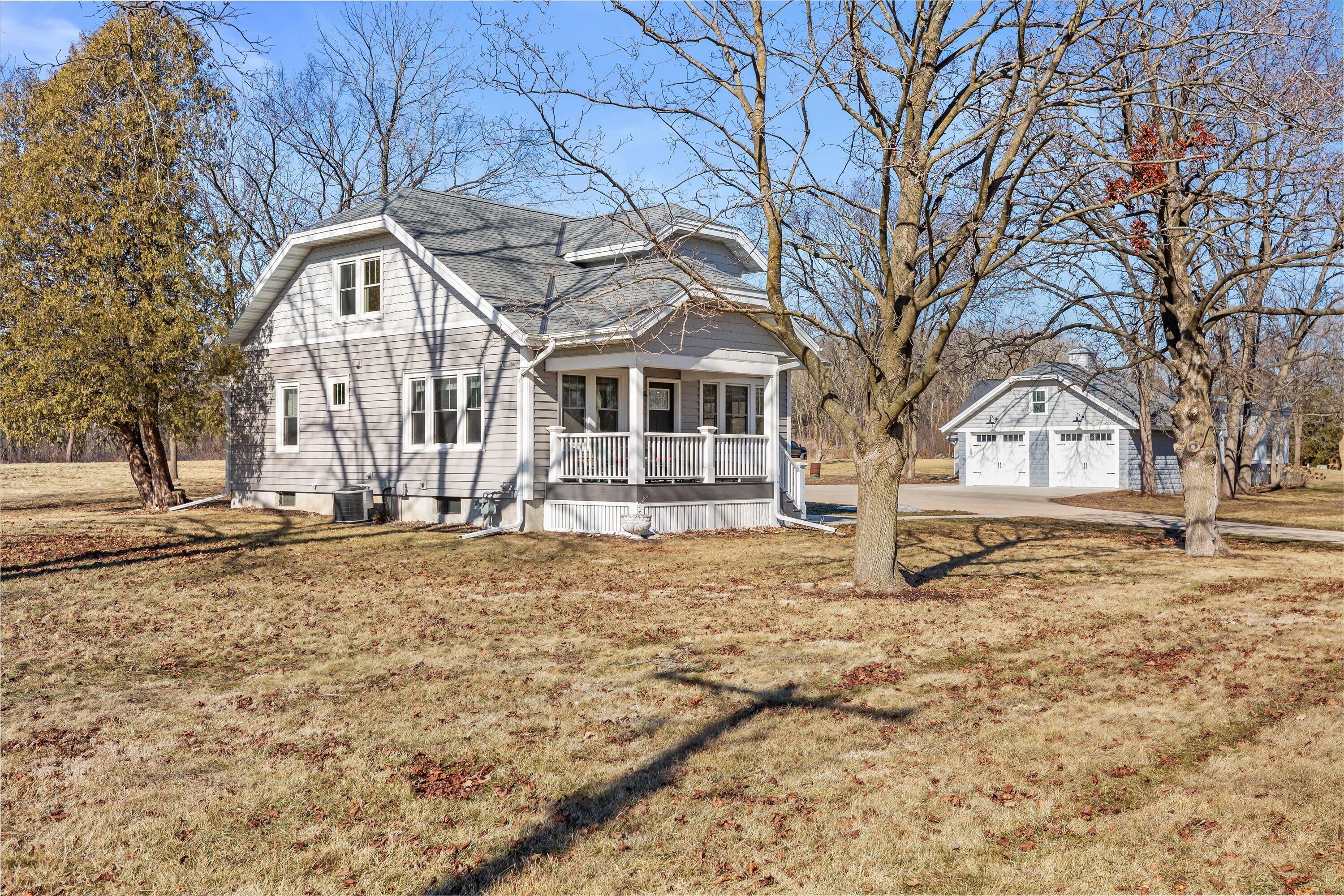 N7243 North Crystal Lake Road Beaver Dam, WI 53916 - Photo 26 of 46 View of Home from Street w/Garage 2