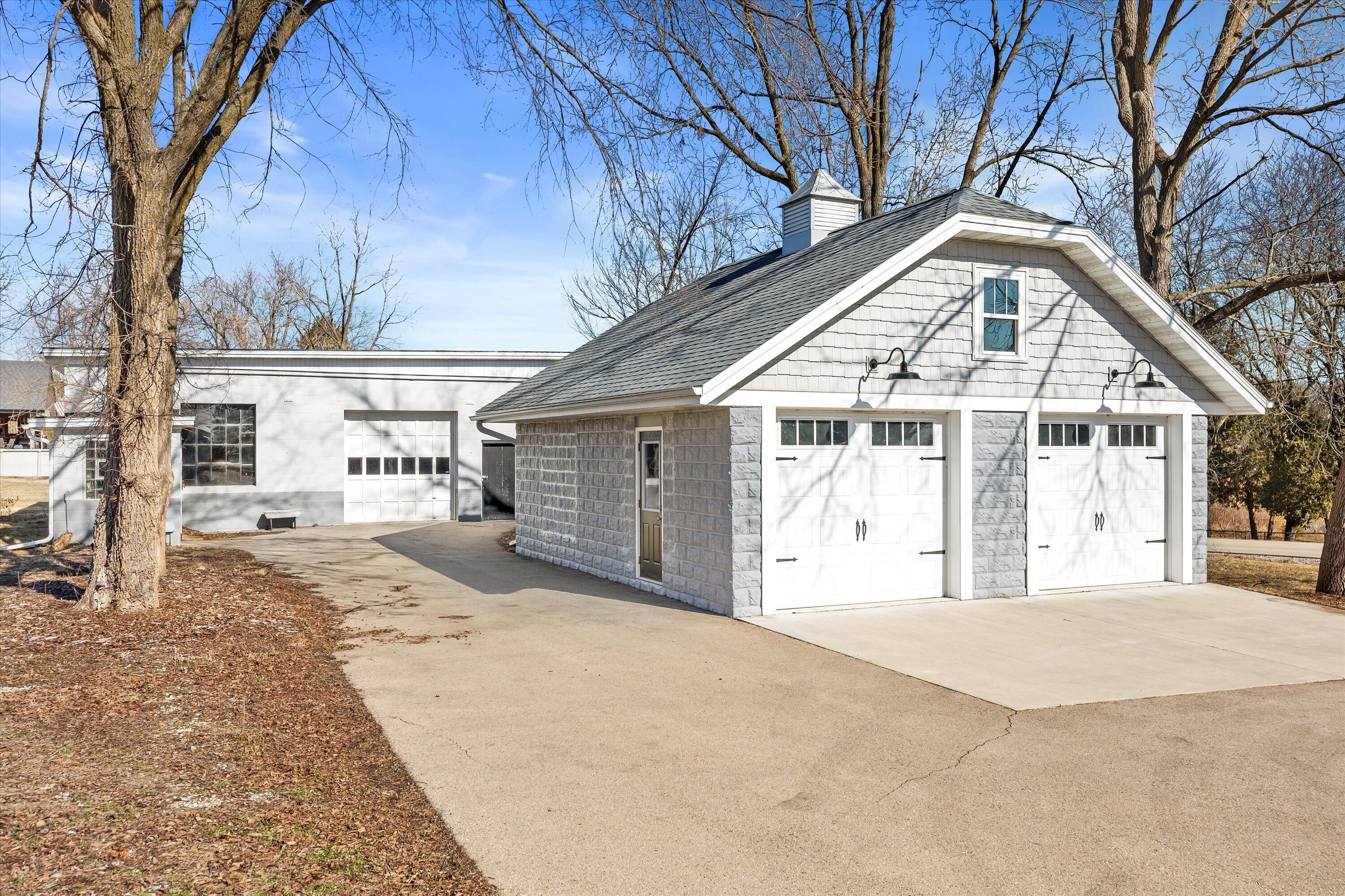 N7243 North Crystal Lake Road Beaver Dam, WI 53916 - Photo 35 of 46 Garage 2 w/Outbuilding Behind