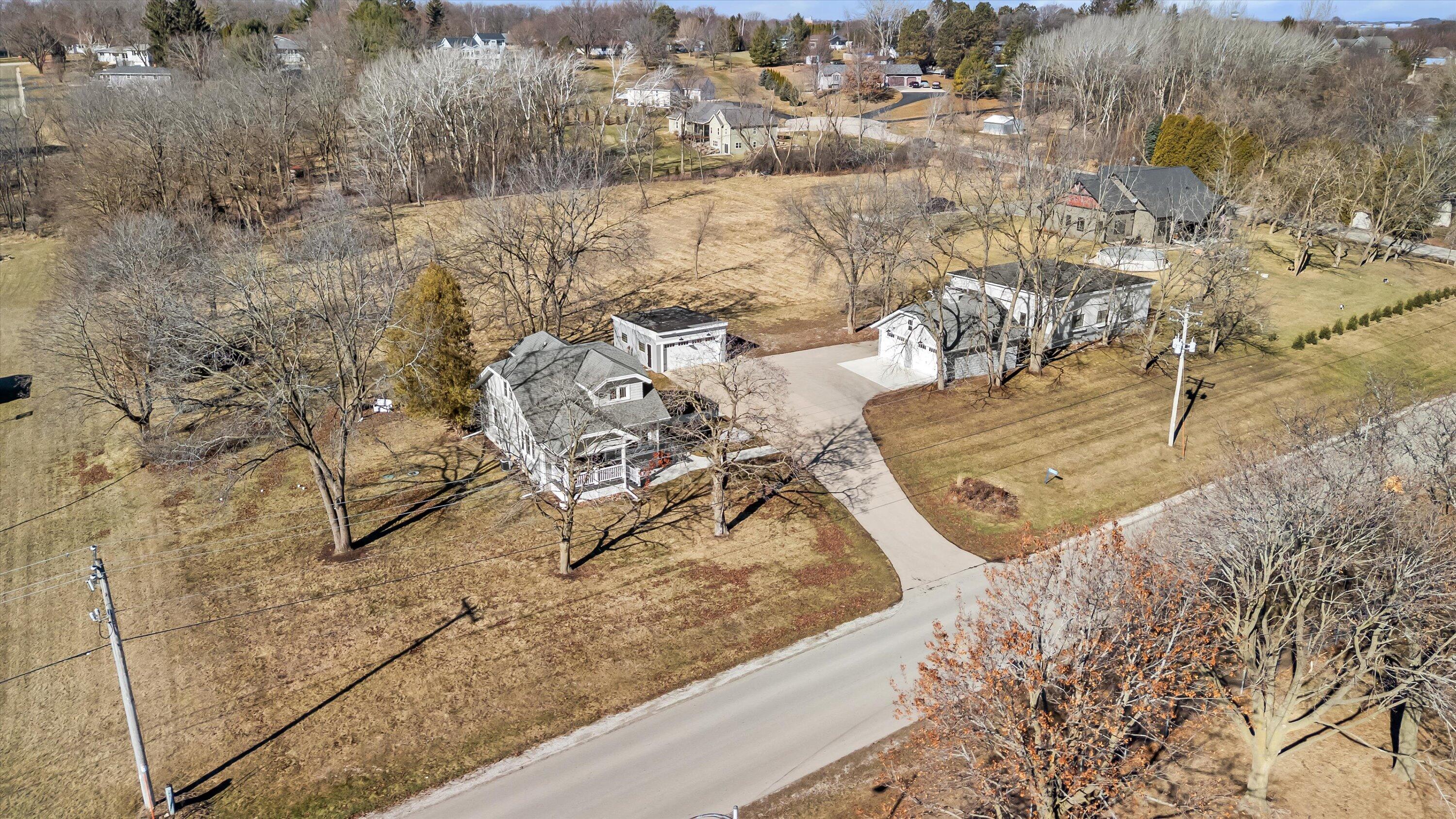 N7243 North Crystal Lake Road Beaver Dam, WI 53916 - Photo 41 of 46 Aerial View of Property