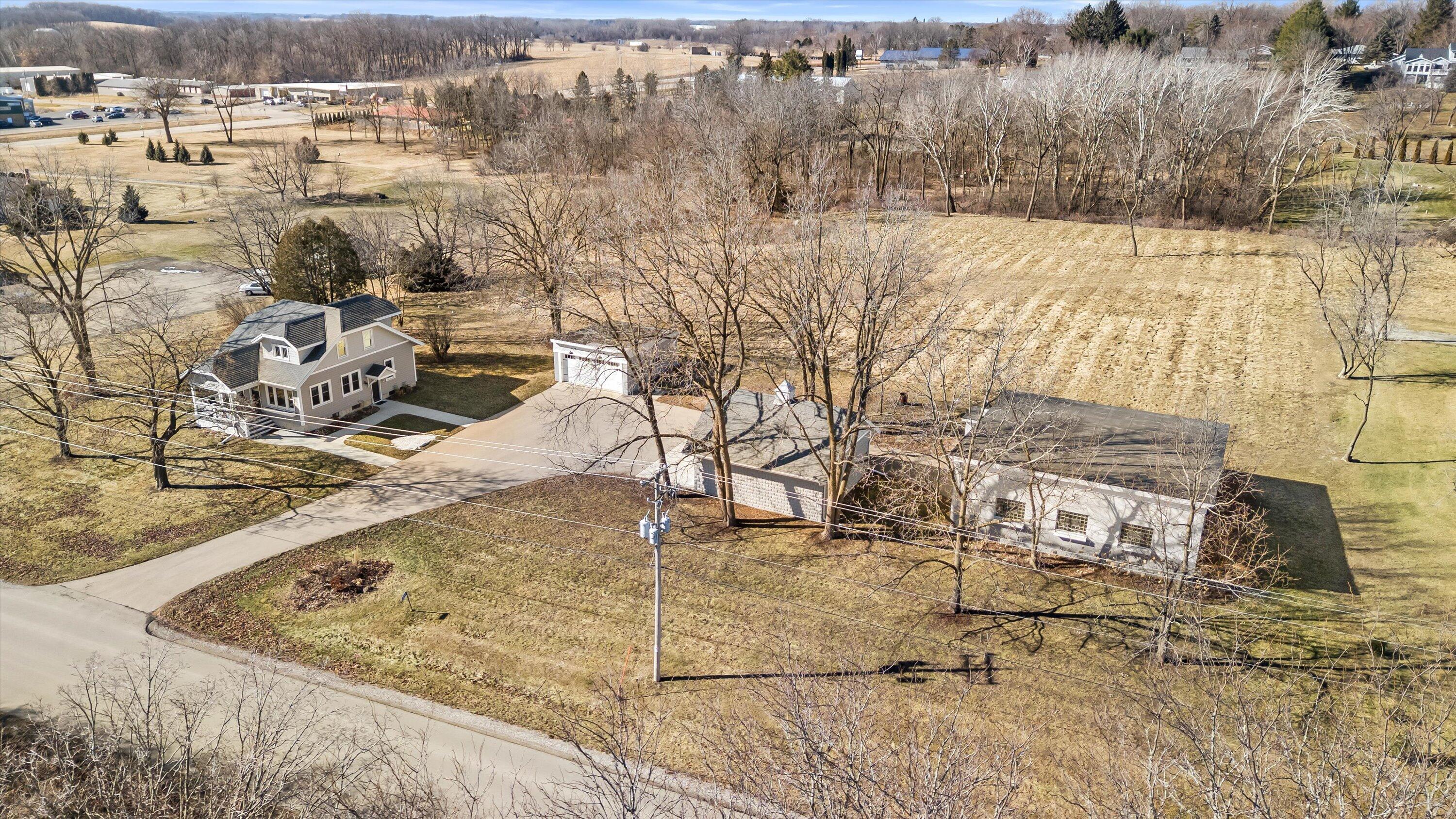 N7243 North Crystal Lake Road Beaver Dam, WI 53916 - Photo 42 of 46 Aerial View of Property