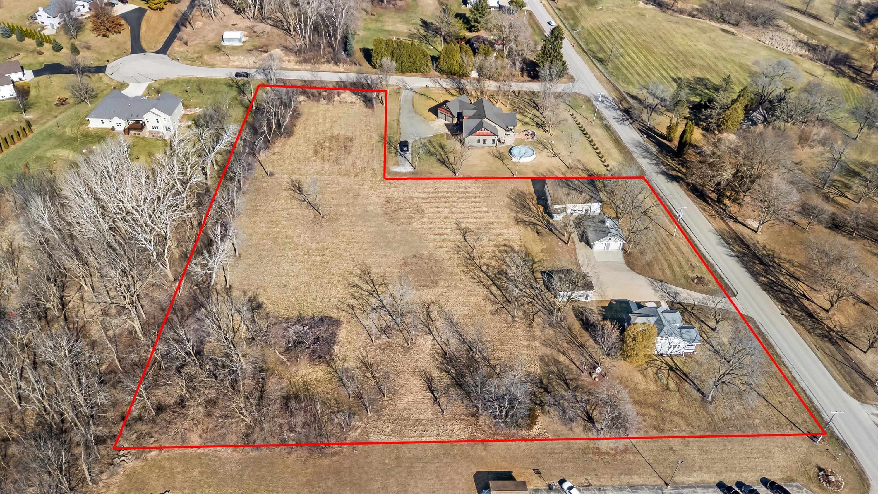 N7243 North Crystal Lake Road Beaver Dam, WI 53916 - Photo 45 of 46 North Side of Lot Connects to Marks Cir