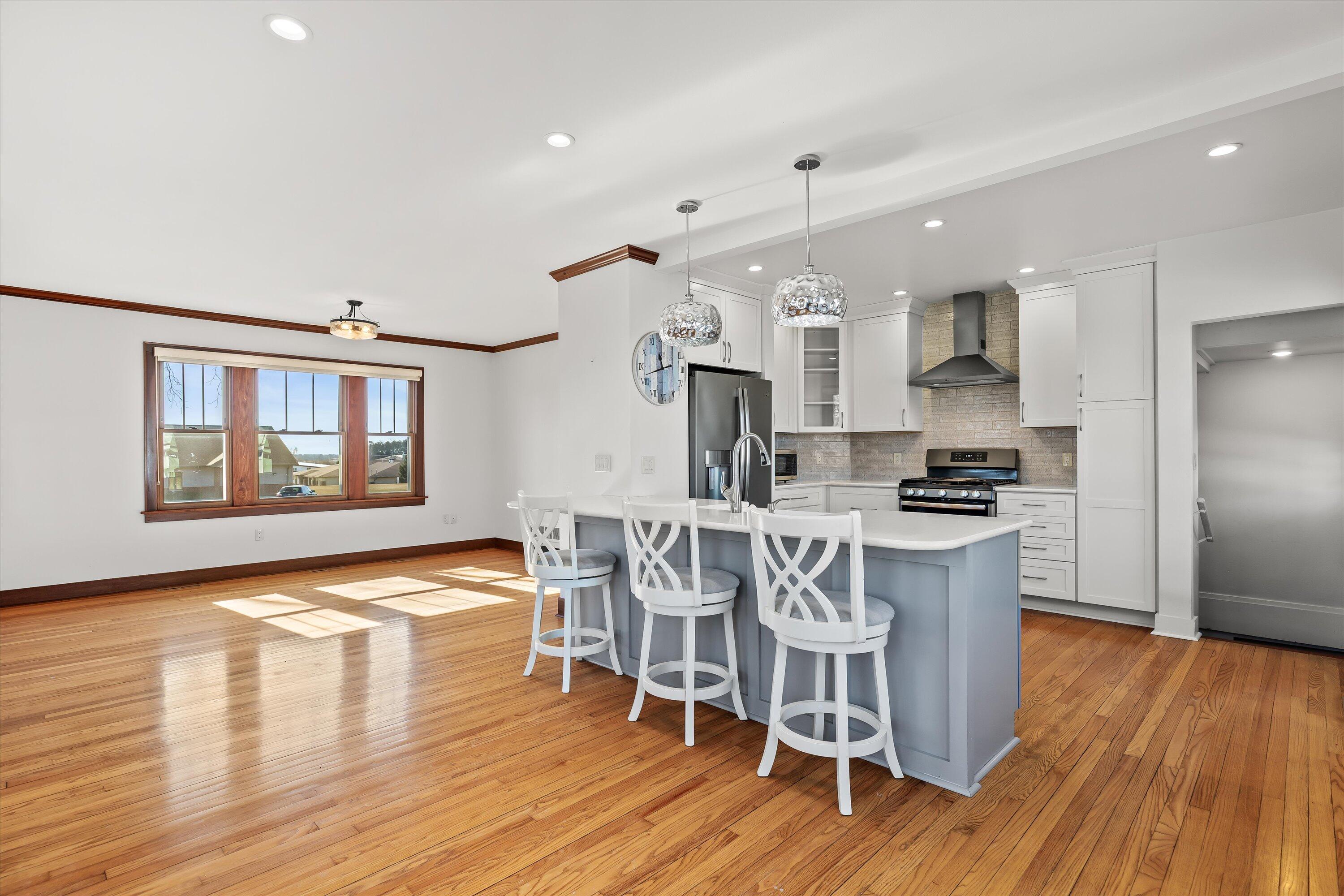 N7243 North Crystal Lake Road Beaver Dam, WI 53916 - Photo 6 of 46 Original Oak Floors Throughout Home!