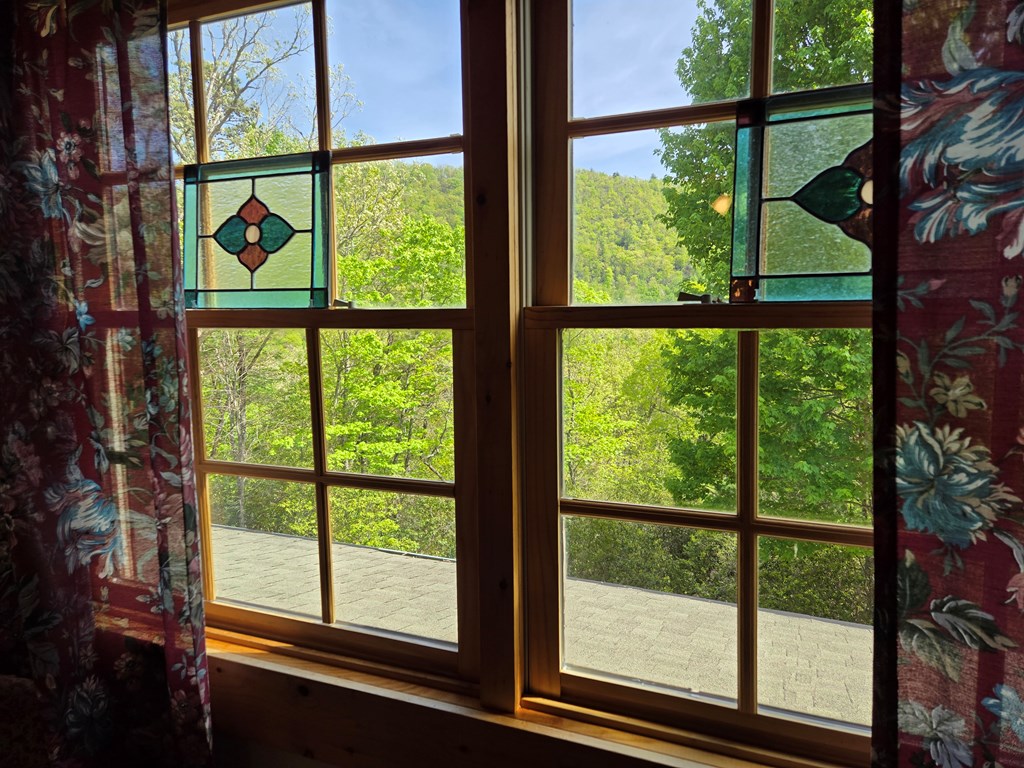 586 Laurel Haven Road Hayesville, NC 28904 - Photo 32 of 34 a view of trees and outside from window