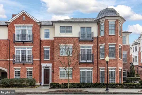 a front view of a residential apartment building