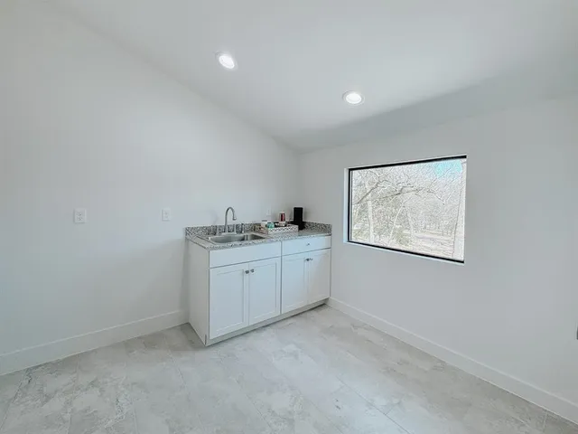 a room with storage and utility