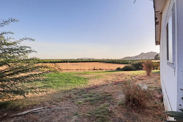 a view of a lake with outdoor space