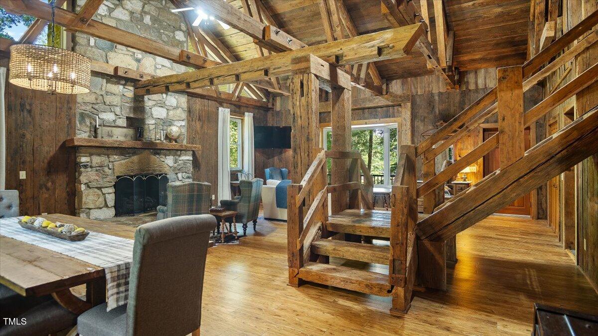 424 Roy Carver Road Semora, NC 27343 - Photo 14 of 68 a view of hall way with furniture