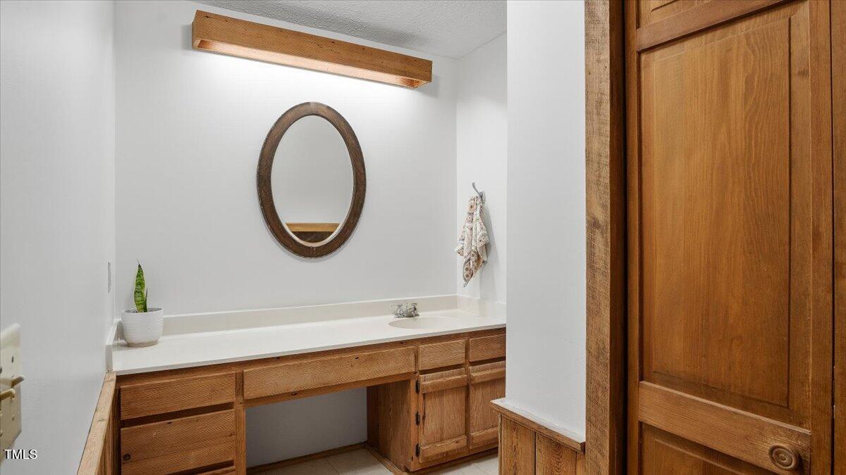 424 Roy Carver Road Semora, NC 27343 - Photo 24 of 68 a bathroom with a sink and a mirror
