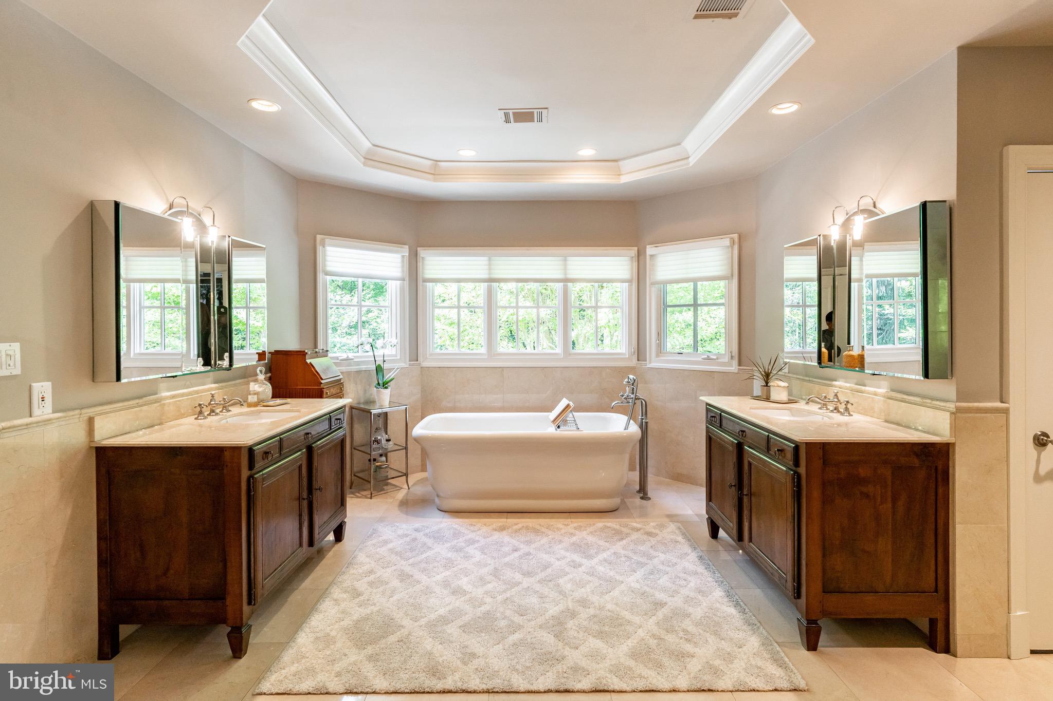 9901 River View Court Potomac, MD 20854 - Photo 25 of 54 Luxurious bathroom with Waterworks fixtures