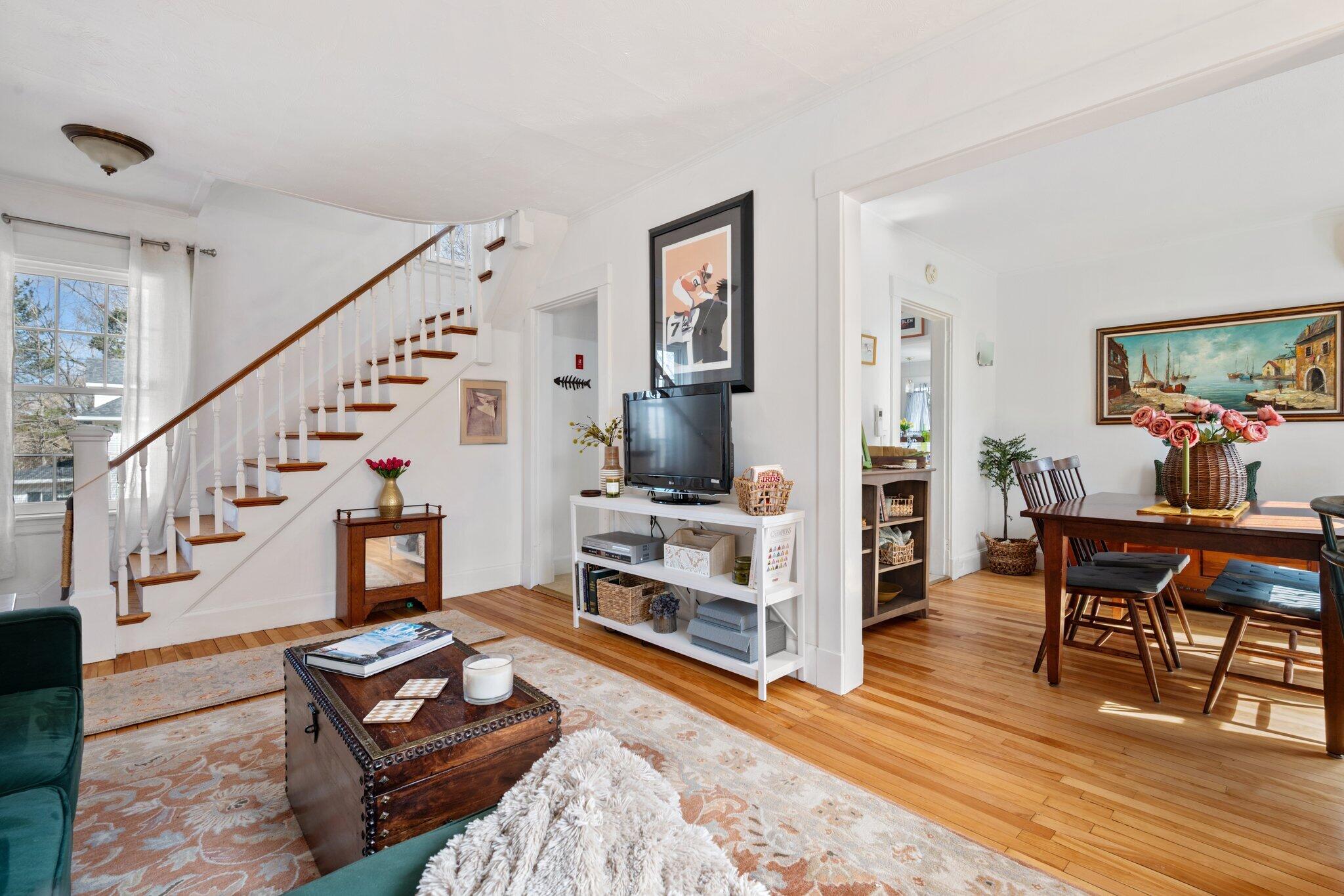 243 Nowell Road Bangor, ME 04401 - Photo 14 of 50 Living Room Dining Room