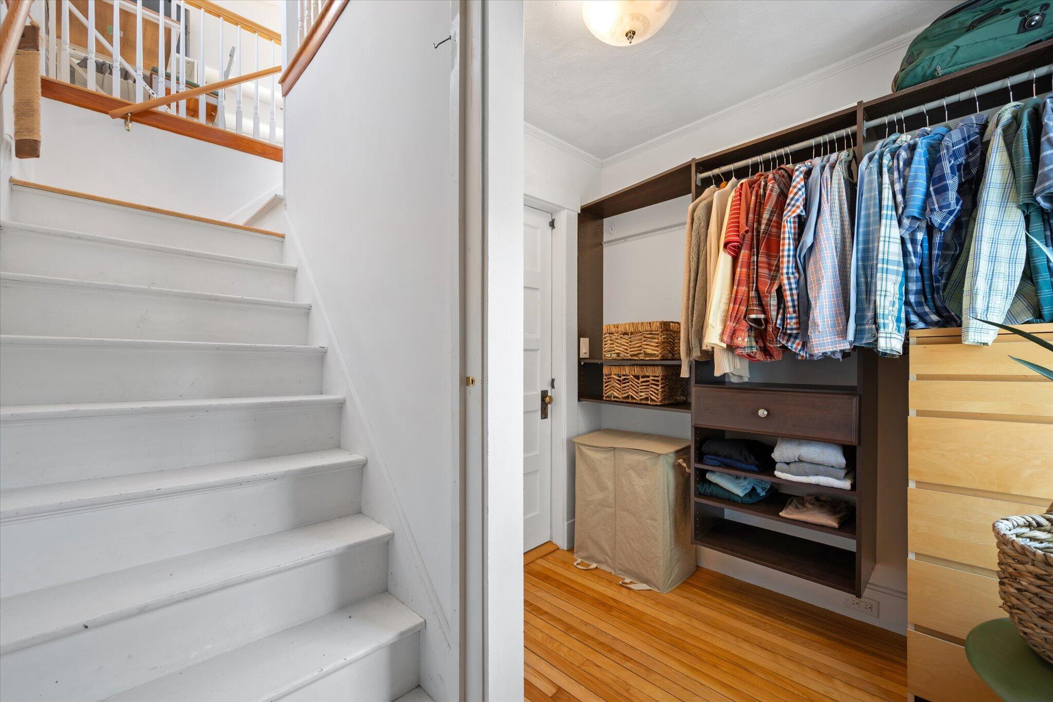 243 Nowell Road Bangor, ME 04401 - Photo 36 of 50 03-Stairs to 3rd Level
