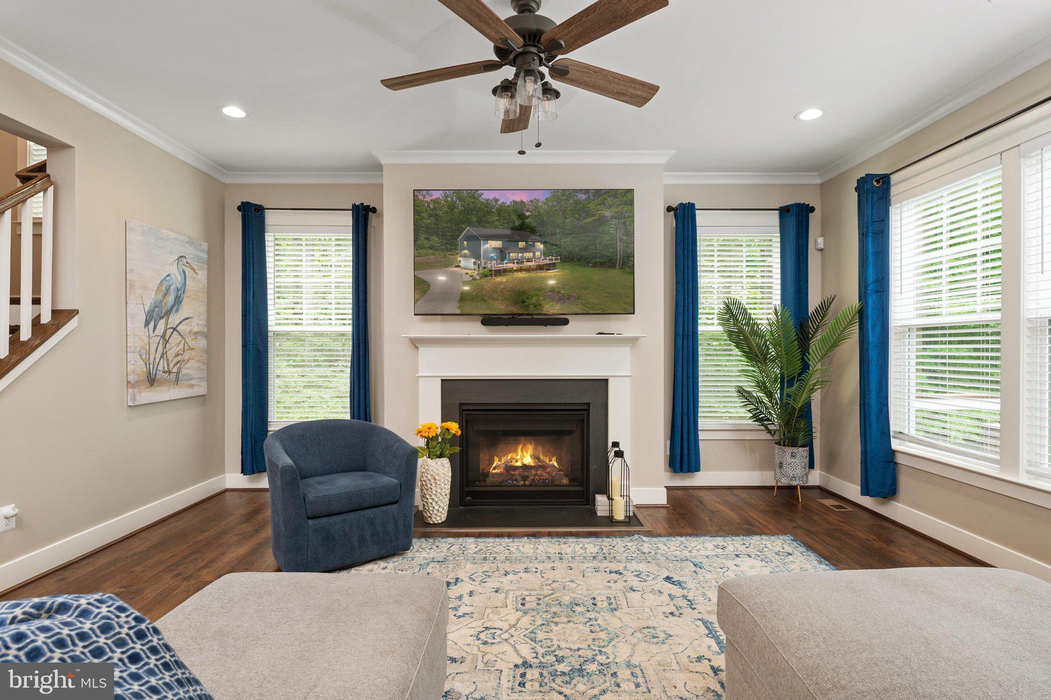 115 Brick Church Road Davidsonville, MD 21035 - Photo 10 of 55 Large Family Rm with Fireplace