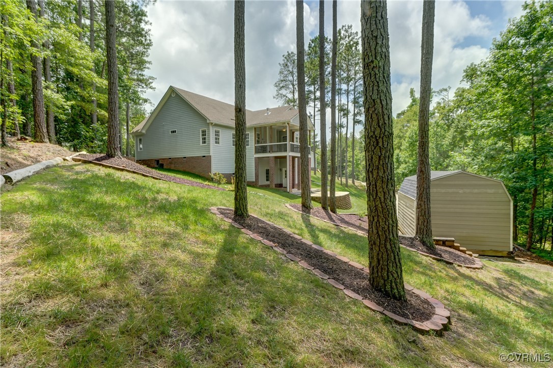 5501 Pine Needles Terrace Providence Forge, VA 23140 - Photo 44 of 50 a view of an house with backyard
