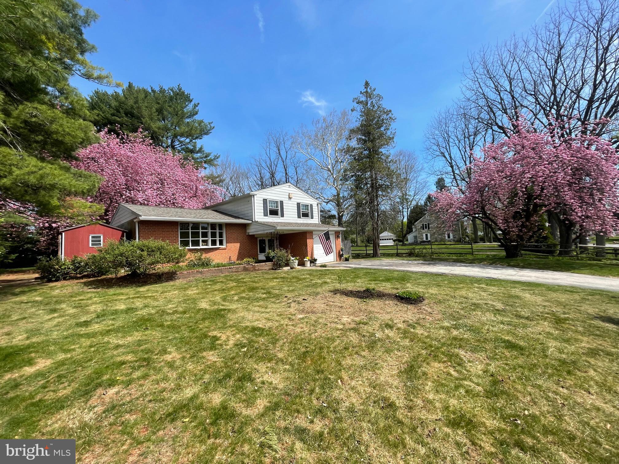 120 Conestoga Road Malvern, PA 19355 - Photo 19 of 20 Fabulous Setting w/ 2 cherry trees in bloom!