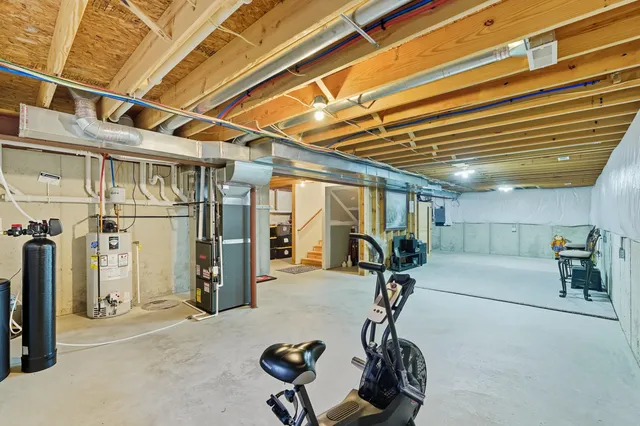 a view of storage and utility room