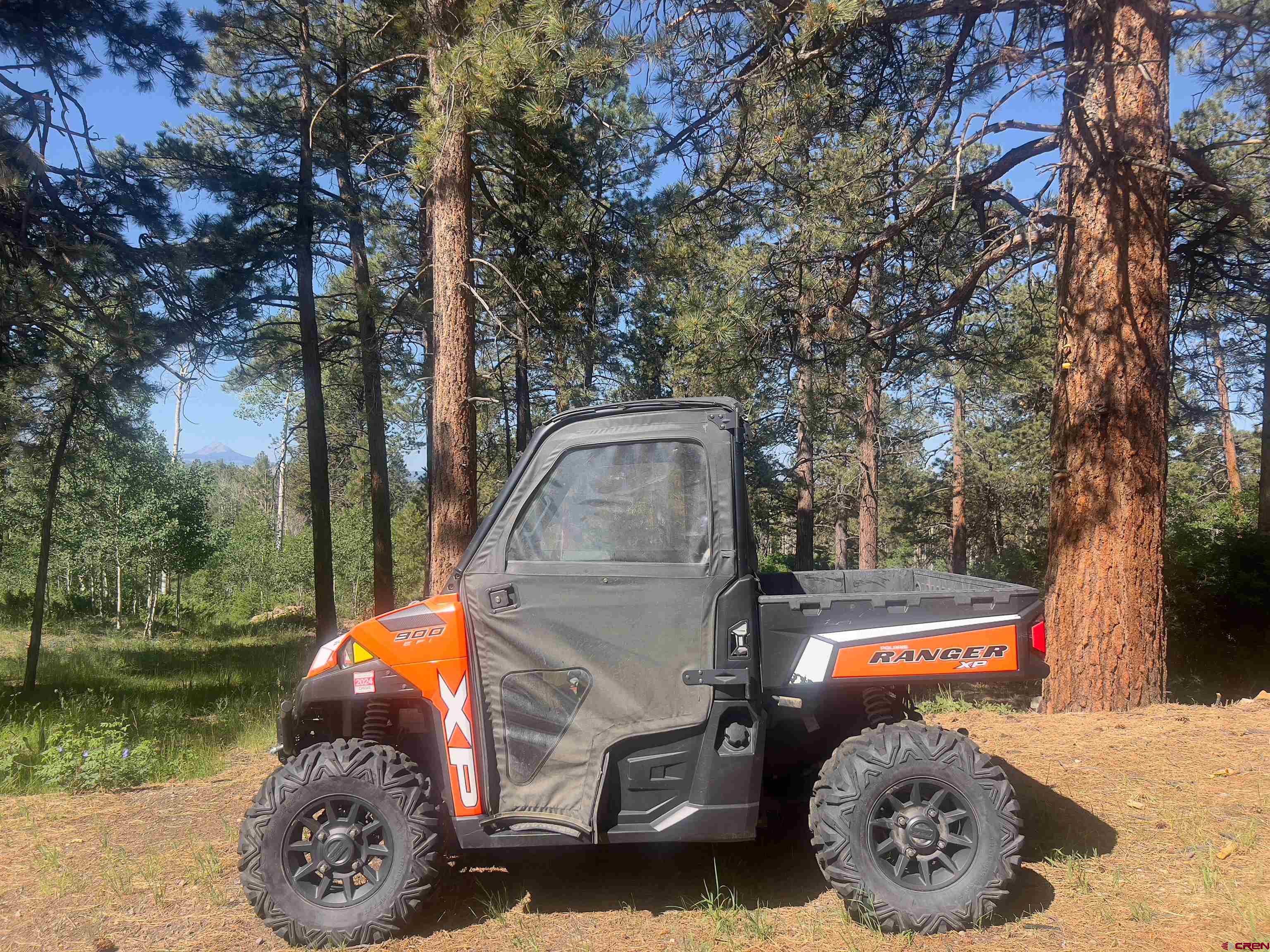 515 Bristol Road Ridgway, CO 81432 - Photo 40 of 41 Polaris Side x Side with Wheels and Snow Tracks.