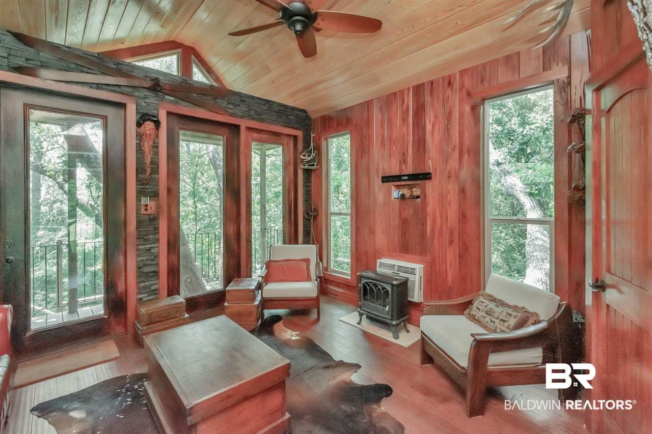 11000 Kelly Road Mobile, AL 36608 - Photo 38 of 48 Tree house is heated and cooled.